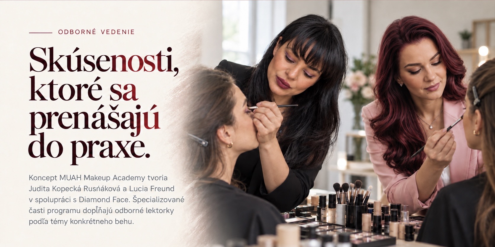 Praktická výučba líčenia pod vedením lektoriek